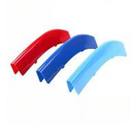 Inserciones para Parrilla de Radiador para Coche Tira de Parrilla Delantera, 3 piezas, Tira de Inserción de Rejilla Delantera Tira Ajuste Rejilla Delantera de Coche, para BMVV 3 Series 2005-2009