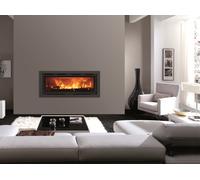 Panadero Insert Leña C-101 S (L x An x Al: 57 x 112 x 51 cm, 8,9 kW, 270 m³, Antracita)