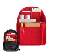 Insert Organizador De Fieltro Para Bolso Ligero, multibolsillos, alta | Insert Mochila Viaje Alta Capacidad Forro Divisor de Mochila de Viaje para Electrónica, Botellas, Cosmética, Libro