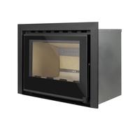 Insertable de leña Artek Vision 70 - Recuperador de calor 9 kW Rendimiento 75% Calienta hasta 321 m³ Acero reforzado Vermiculita Cristal panorámico