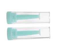 Insertador de Lentes de Silicona Verde Claro 2 Piezas para Uso Auxiliar | Alta Compatibilidad, Cómodo y Seguro, Fácil de Limpiar, Herramienta Práctica para Inserción y Extracción