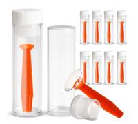 Insertador/removedor de soporte de succión | Solo lentes de contacto duros y ojos protésicos | naranja | 10 piezas de Sports World Vision