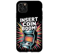 Insertar Moneda Arcada Cultura Pop Retro Videojuego Carcasa para iPhone 11 Pro MAX