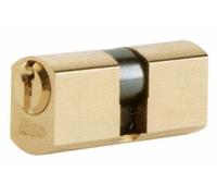 Inserte Ø cilindro redondo 26 mm Iseo Art. 8420.28.28.7 tamaño de 56 mm 28/28 mm