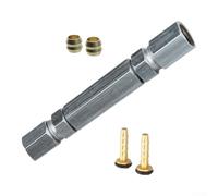 Inserte Freno Disco MTB 5mm Aleación Aluminio | Aleación de aluminio anodizado, desgaste, , ideal MTB, carretera y ciudad(Silver)