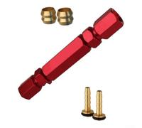 Inserte Freno Disco MTB 5mm Aleación Aluminio | Aleación de aluminio anodizado, desgaste, , ideal MTB, carretera y ciudad(Red)