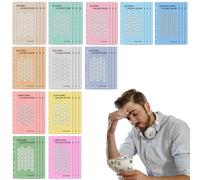 Inserti Risparmio Denaro 48 Pezzi A6 Tracker Pianificatore Budget, 48 Pezzi Kit Organizzazione Finanze Personali | Agenda Contante Mensile Gruppo Famiglia Viaggio