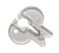 Inserto antiastillamiento para Bosch GST 800/90BE/100BCE TST8000E Accesorio de sierra de calar Parte 2601016065 Plástico Blanco Protección contra astillas