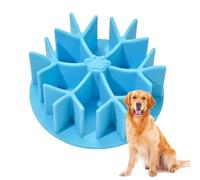 Inserto de alimentador Lento para Cuenco para Perros,Inserto de alimentador Lento - de tazón de alimentación Lenta de Silicona de alimenticio | con Fuerte, diseño para Comer, Lavable a máquin