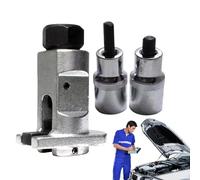 Inserto de amortiguador, herramienta de expansión de puntal de suspensión | 3 unidades de acero para suspensión | Herramienta de desmontaje de coche, herramienta de extracción de puntal de suspensión