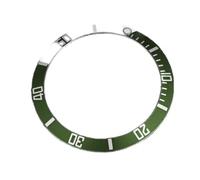 Inserto de anillo de bisel de reloj, pieza de repuesto de aluminio ligero para reloj de pulsera, para un look fresco y único, Verde, #-01