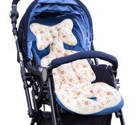 Inserto de asiento infantil | Forro de inserción de coche para recién nacidos - Cojín para cochecito de bebé, alfombrilla transpirable para cochecito, forro para cochecitos y sillas de bebé