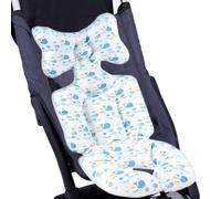 Inserto de asiento - Inserto de asiento de coche para recién nacidos | Forro de cochecito de bebé para la cabeza y el cuerpo almohadillas de almohada para asientos de cochecito de coche