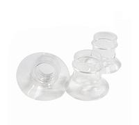 Inserto de brida para bombeo eficaz 17 19 21 mm/24 mm 3 unids/1 pieza extractor de leche escudo maximiza la expresión de leche silicona