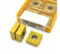 Inserto De Carburo 10 Uds Para Herramienta Torneado Externo Cortador Fresado CNC Herramienta de Torno(SNMG120408 KT6020)