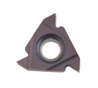 Inserto de carburo 16ER A60 BMA para SER - Herramienta de torneado de rosca externa, paso de 0,5-3,0 mm, inserto indexable recubierto para metalurgia CNC, caja de 10