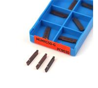 Inserto de carburo CNC, 10 piezas MGMN150 MGMN200 MGMN300 MGMN400 NC3020 NC3030 PC9030 Herramienta de ranurado CNC Herramientas de torno de torneado de metal (MGMN400 M PC9030)