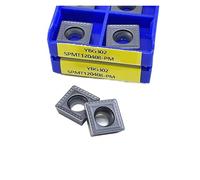 Inserto de carburo Herramienta de torneado externo 10 Uds SPMT120408-PM YBG302 herramienta de torneado externo aleación dura corte hilo torno