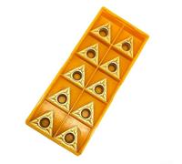 Inserto de carburo TCMT16T304 TCMT 32.51, para herramienta de torneado de torno de 1/2 pulgada de alta calidad CNC insertos de repuesto de 10 piezas