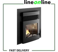 Inserto de chimenea de pellets con conductos Punto Fuoco Alessio CNLZ 11 kW [EEK: A+]