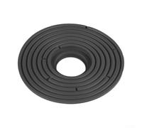 Inserto de drenaje de suelo de ducha con anillo de sellado y filtro para un mantenimiento eficaz del drenaje de alcantarillado y prevención de desechos (núcleo de anillo gris)