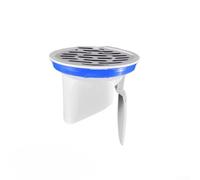 Inserto de drenaje de suelo para tuberías de alcantarillado de 50 mm, 75 mm, 110 mm, 160 mm, carcasa de plástico con sello antireflujo para controlar la propagación de aguas residuales (110 mm)