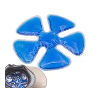 Inserto de enfriamiento del casco: tapa helada de enfriamiento reutilizable, cubierta de tapa de gel flexible | Inserto de enfriamiento de sombrero de sol reutilizable, terapia de compres