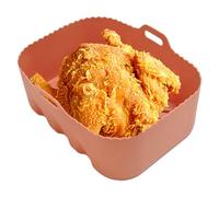 Inserto De Freidora De Silicio: Olla De Silicona Para Freyers De Aire Caliente | Altos Alimentos Resistentes A La Temperatura Alta | Inserto Reutilizable De Aire Caliente | Bandeja Para Hornear S