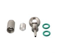 Inserto de manguera hidráulica para adaptador de banjo para Magura MT4 MT4E MT5 para frenos MT6 MT7 MT8 | Pieza de repuesto de metal plateado para sistemas de freno de disco hidráulico de bicicleta (D