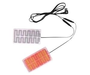 Inserto de manillar de motocicleta - Calentador de agarre de mango eléctrico, almohadilla de temperatura ajustable | Elemento calefactor de película de fibra de carbono, módulo de calor Flexible,