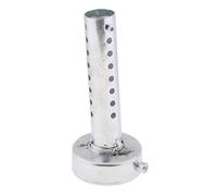 Inserto de Motocicleta Deflector Silenciador Acero Inoxidable 60mm Color Plata