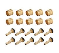 Inserto de oliva, manguera de freno de disco hidr¨¢ulico ¨C 10 juegos de inserci¨®n de conector para pieza de repuesto