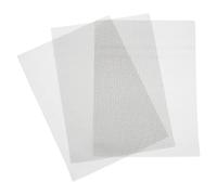 Inserto de Rejilla Delantera de Acero Inoxidable 3 piezas para parachoques | Malla Fina Plata, Acabado Decorativo Preciso, Resistente al Óxido, para Abertura del Motor y Mantenimiento
