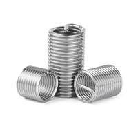 Inserto de reparación de rosca de buje de tornillo, 1 Uds. M42 * 4,5 1D ~ 3D, insertos de Helicoil de manga 304 de acero inoxidable(M42x4.5x3D)