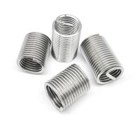 Inserto de reparación de rosca de buje de tornillo, 10 Uds. M6 * 0,5/0,75 1D ~ 3D, insertos de de acero inoxidable 304(M6x0.75x3D)