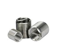 Inserto de reparación de rosca de buje de tornillo 20 piezas 10-24/35 1D-3D alambre de acero inoxidable 304 insertos de helicoil(10# 32,1.5D)