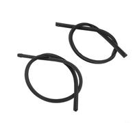 Inserto de repuesto de goma para limpiaparabrisas de 28 pulgadas, paquete de 2 tiras de limpiaparabrisas delantero, para adaptarse a varios modelos de vehículos, color negro