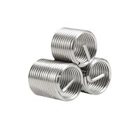 Inserto de rosca fina - Insertos de reparación de roscas helicoidales de acero inoxidable SS304 for aplicaciones de rosca fina(10 M12x1.0x1D)