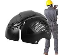 Inserto de tapones de protección - Casco de seguridad transpirable, suministros de gorras, entrenamiento de trabajo, accidentes en el interior del taller, procesamiento de pelotas de sudor de airsoft