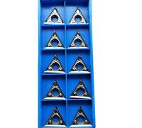 Inserto de torneado de carburo TCGT16T302-AK H01 Insertos de corte indexables para procesamiento de aluminio con alta resistencia al desgaste de acabado compatible con aplicaciones de torneado