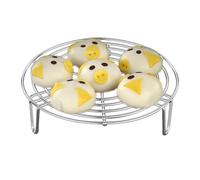 Inserto de vapor para olla, rejilla para cocinar al vapor - Bandeja multifuncional para vaporizador de alimentos - Rejilla de enfriamiento lavable, estantes de cocina para alimentos, accesorios de coc