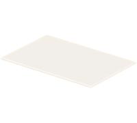 Inserto de vidrio Duravit DuraSquare 420x264 mm, para la consola de metal 003109/003110, 0099668300, Color: Blanco