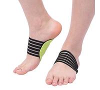 Inserto de Zapatos de Soporte de Arco, Mangas de Apoyo Acolchadas de Compresión, Cojines de Alivio de Pies para Fascitis Plantar para Fascitis Plantar, Plantillas de Apoyo para Pies Doloridos, Funda D