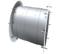 Inserto flexible para conector antivibración ISO-VK 500 BL EVA IsoVK 500 de Blauberg - 8102226