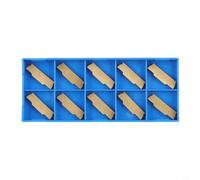 Inserto indexable para ranurar, MGMN300-M PC9030 Inserto de torneado de carburo de 3 mm para herramienta de corte MGEHR MGIVR, 10 cuchillas de grado PC9030 de alto rendimiento