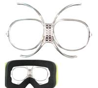 Inserto óptico de gafas de esquí : marco de adaptador de prescripción, adaptador de inserción para gafas de esquí | Reemplazo flexible flexible para gafs de snowboard y motocicleta, clip in