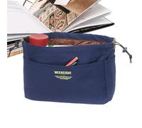 Inserto organizador de bolso grande,Inserto organizador de bolso ďe mano | Bolsas đe organización d́e monederos | B́olso cosmético del monedero d̄e la capacidad grande, dé asas del monedero ďé l