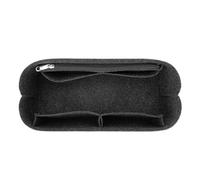 Inserto Organizador de Fieltro para Garden Party 30/36, Organizador Compatible con Bolsos Hermes(Deep Grey,For Garden Party 36)