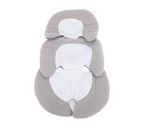 Inserto para Asiento de Automóvil para Bebés, Cojín Universal Hueco 3D para Soporte para la Cabeza y el Cuerpo para Recién Nacidos, Reposacabezas de bebé Reversible y Ajustable