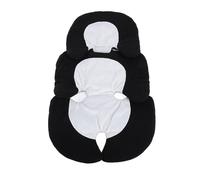 Inserto para Asiento de Automóvil para Bebés, Cojín Universal Hueco 3D para Soporte para la Cabeza y el Cuerpo para Recién Nacidos, Reposacabezas de bebé Reversible y Ajustable